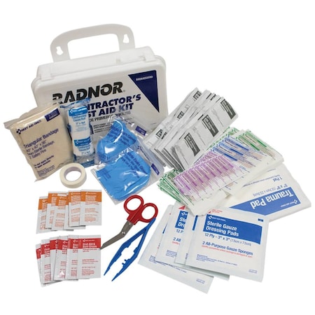 Stens First Aid Kit For Includes 4 Nitrile Exam Gloves, 1 Trauma Pad; 751-499 751-499